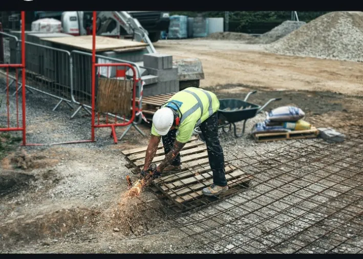 Trabajo de colocación de concreto